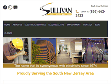 Tablet Screenshot of electricbysullivan.com